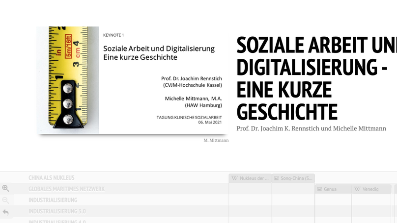 Keynote: Soziale Arbeit und Digitalisierung - eine kurze Geschichte